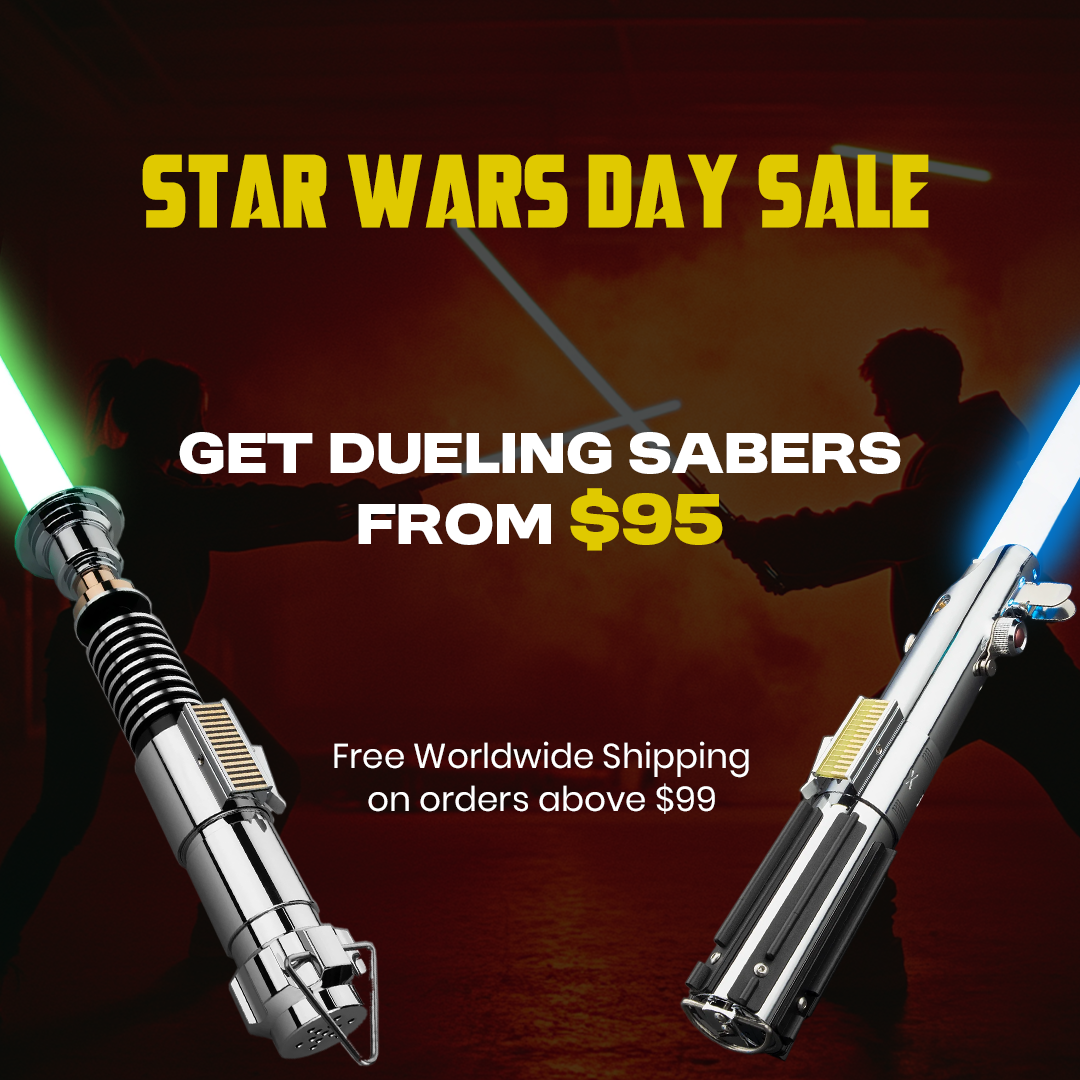 thumbnail image 2 of 7 RGB Colors Rechargeable Dueling Lightsaber 2-Pack – Light Up Sabers For Kids & Adults 2 of 4